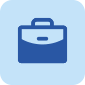 icon portfel blue